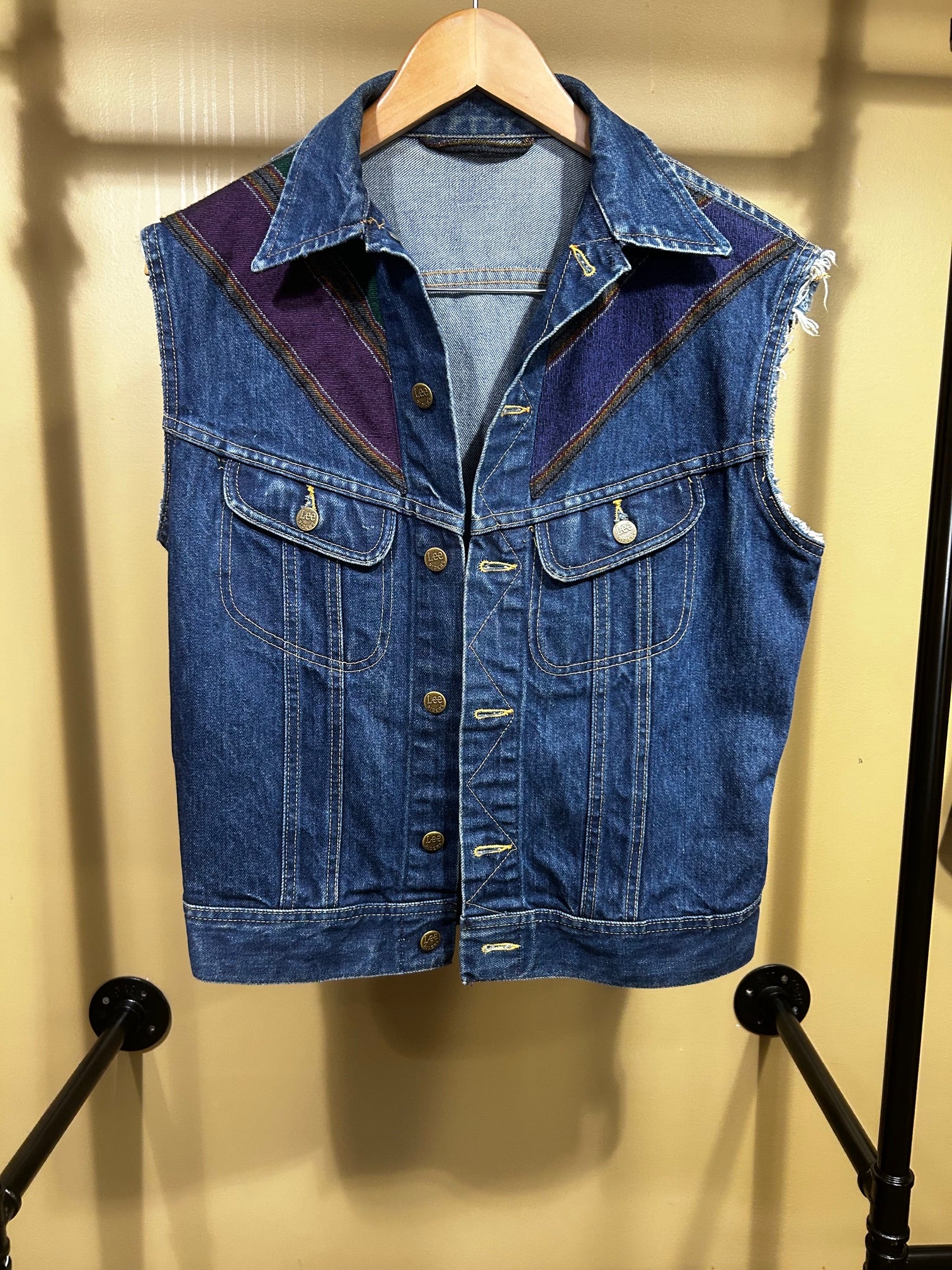 Denim Lee Vintage Vest, L