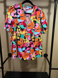 Floral  Umgee Top, S