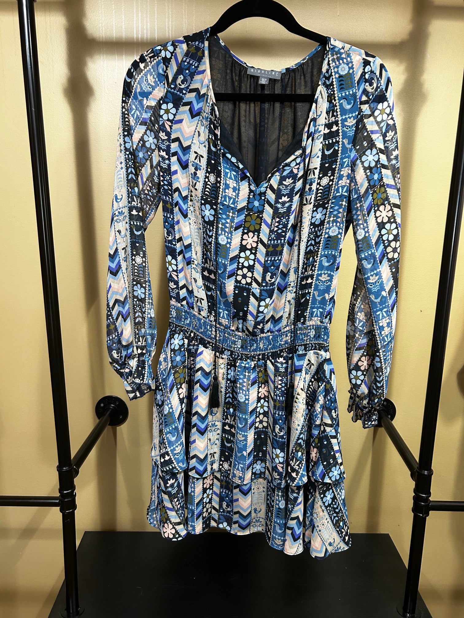 Blue Print Highline Dress, XS