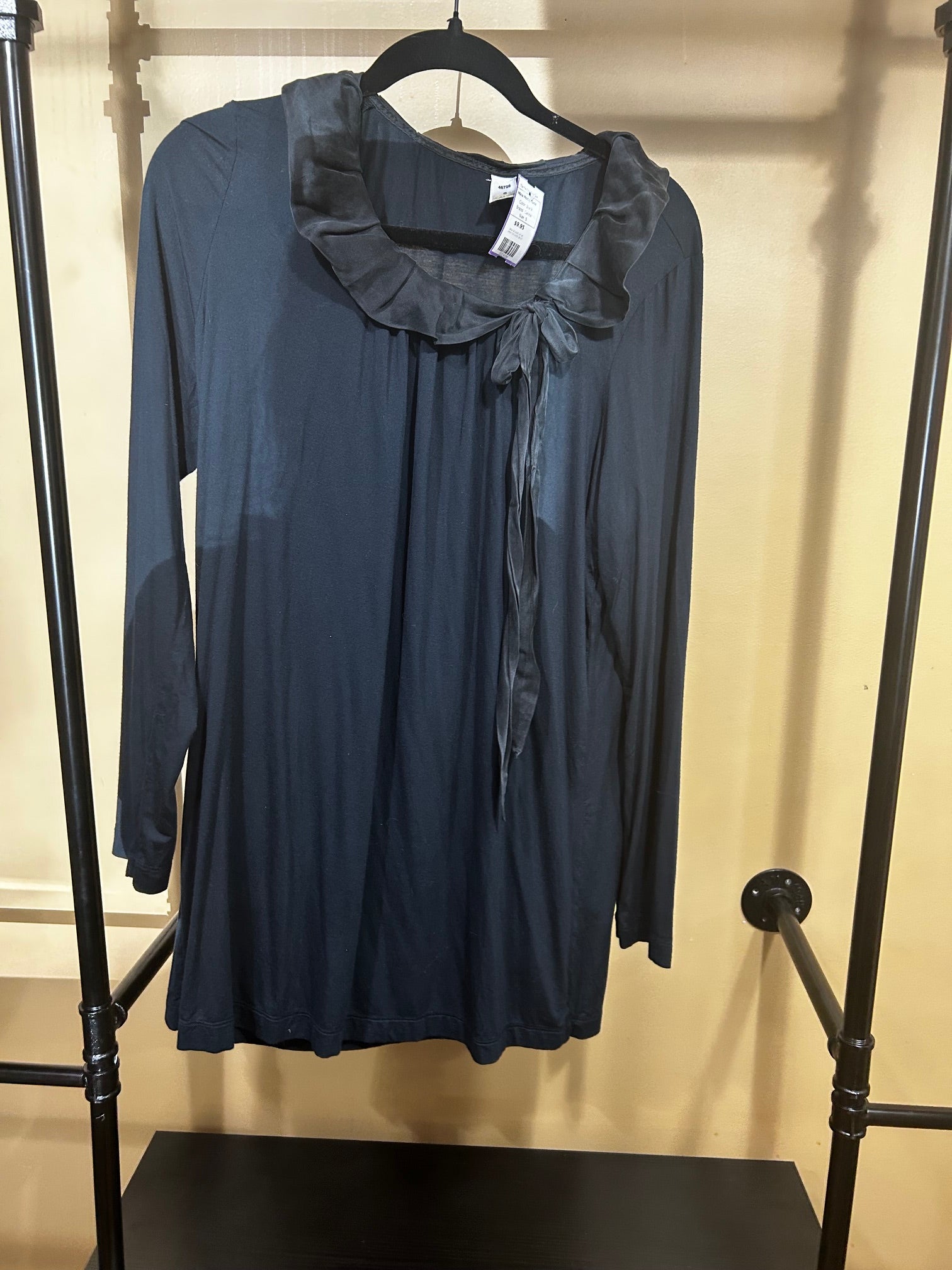 Black Calida Mico Modal Tunic, S