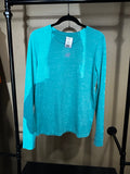 Teal New Balance  Workout Top, L