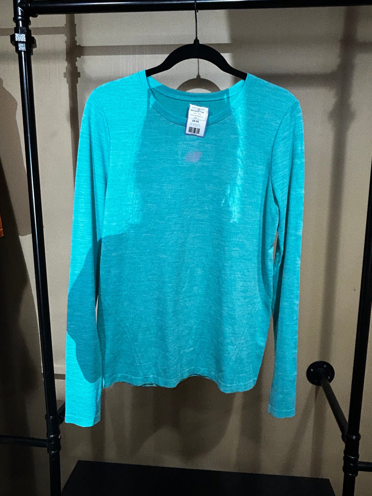 Teal New Balance  Workout Top, L