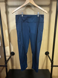 Navy Athleta Cropped Tights, M