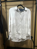 Cream Zach's Girlfriend Button Down Top with Pockets!, M