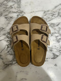Tan Cushionaire Sandals, 9
