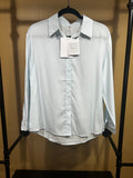 Light Blue Muxuefeier Button Down Top, XS
