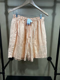 Peach DeRoo NWT $94 Linen Shorts, L