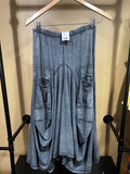 Gray Tempo Paris Boho Skirt, L