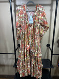 Multicolored Free People NWT $168 Garden Wonders Maxi, XS