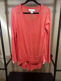 Orange Workshop Oversized Tunic, S
