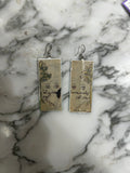 Off-White  No Brand Label Handmade Earrings, OS