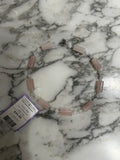 Pink No Brand Label Rose Quartz Necklace, OS