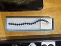 Stainless Steel Swarovski Touchstone Tennis Bracelet, OS