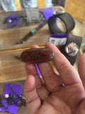 Multi No Brand Label Antique Ring: Carnelian and Turquoise, OS