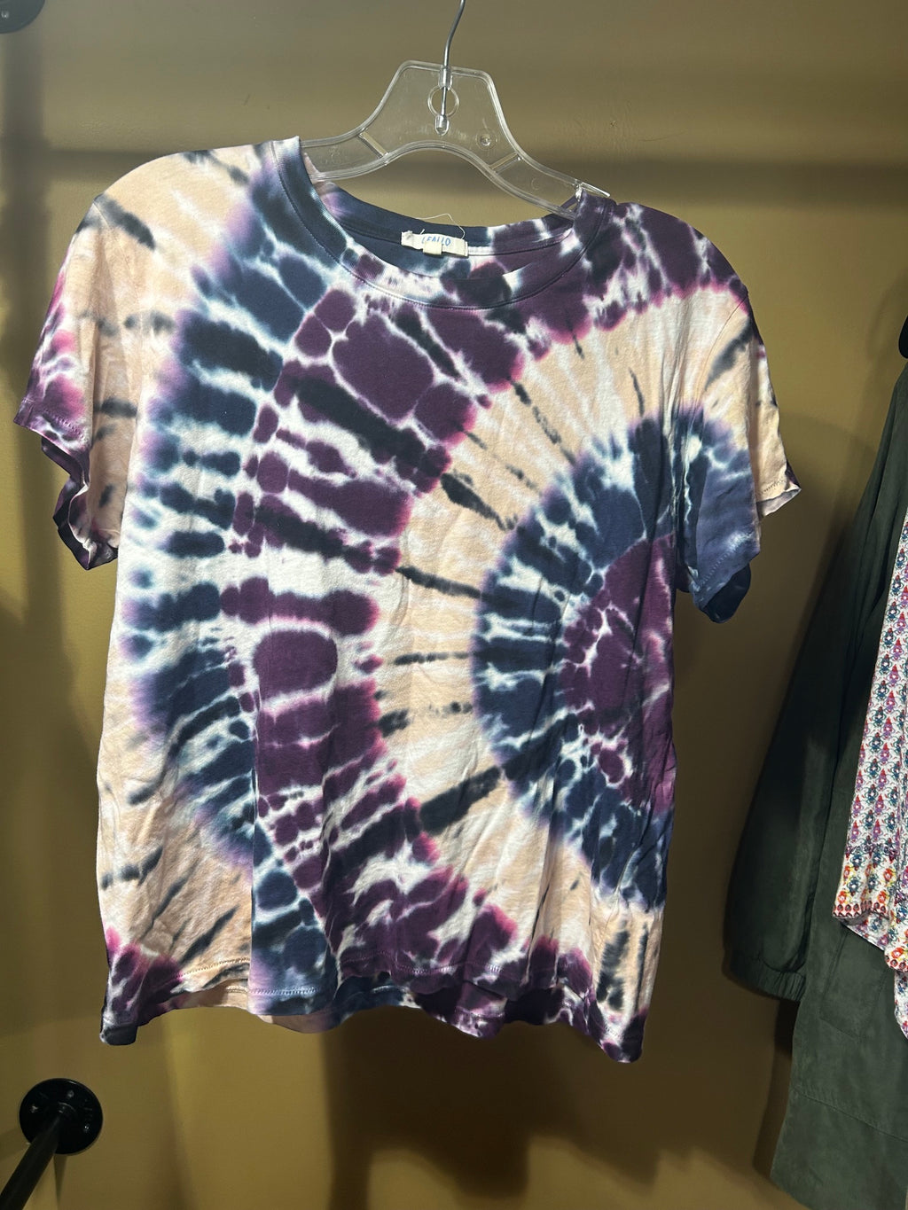 Tie-Die Leallo 100% Cotton T-Shirt, S