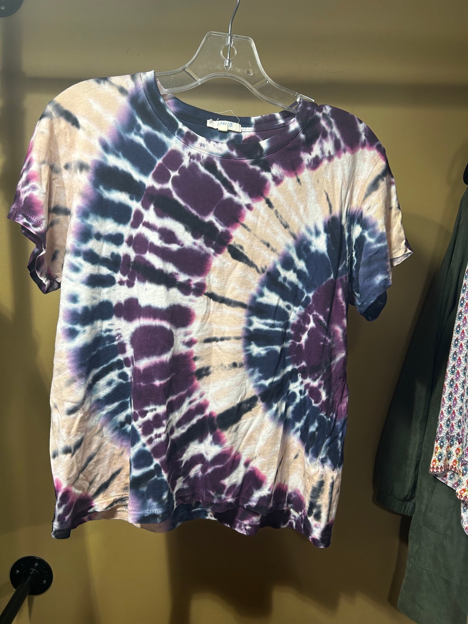 Tie-Die Leallo 100% Cotton T-Shirt, S