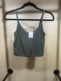 Green Ridge Merino Wool Bralette, S