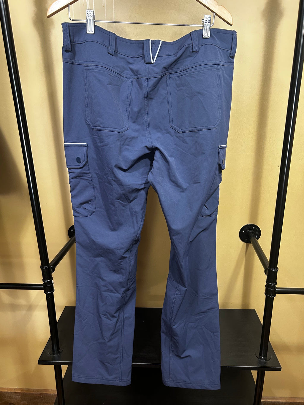 Blue Duluth Trading Co Fleece Lined Pants, 14