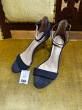 Navy Kelly & Katie Ankle Wrap Sandals, 8.5