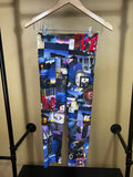 Multicolored Visual Attitudes Leggings, S