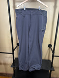 Gray Duluth Trading Co Fleece-Lined Pants, 16