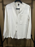 Cream The Fat Hat Factory Etc.  NWT $98 Linen-Blend Jacket, S