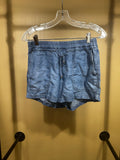 Blue Splendid Relaxed Denim Shorts, XS