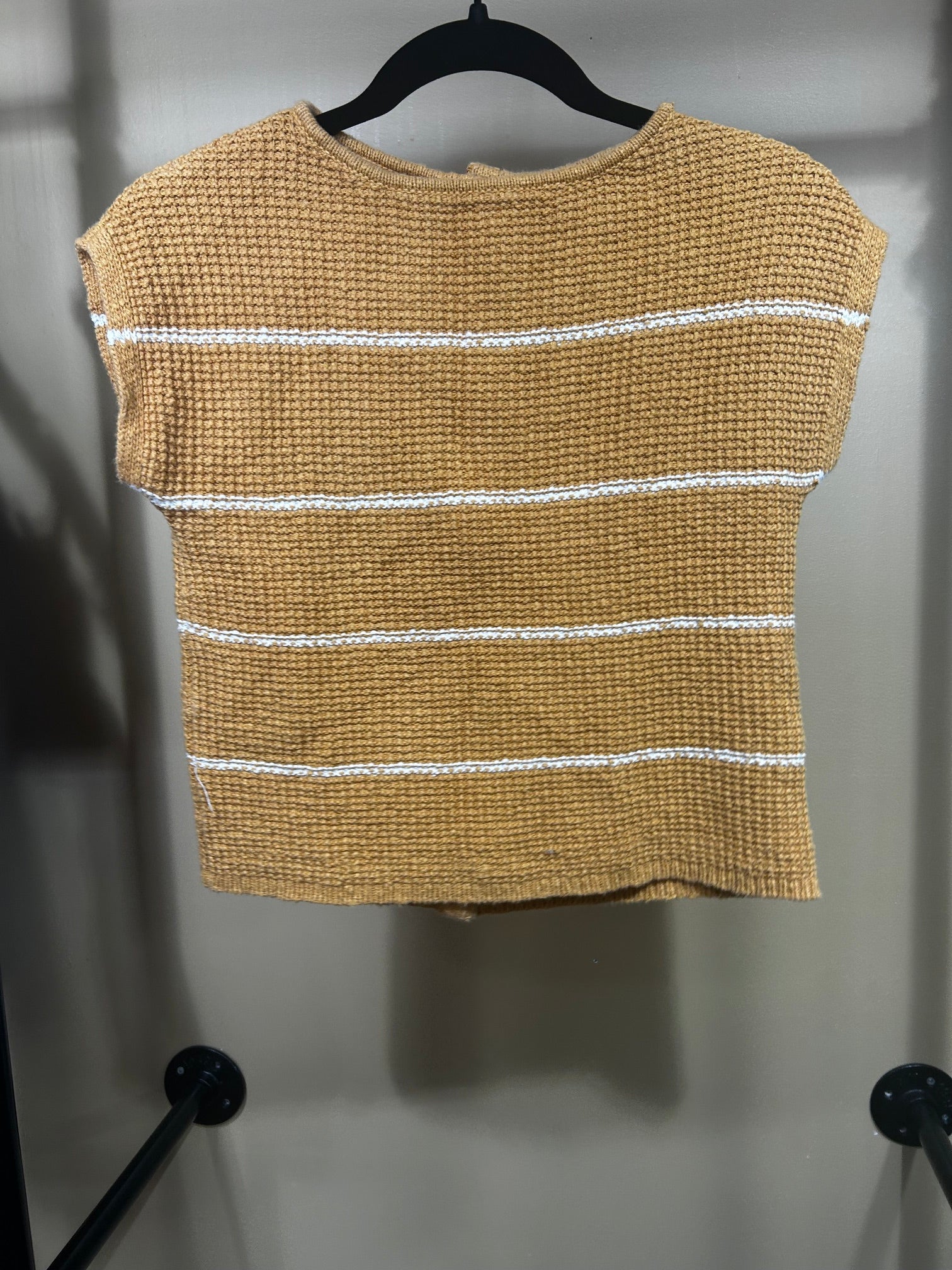 Orange Madewell 100% Cotton Boxy Button-Back Sweater, XS