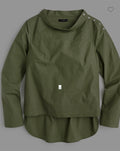 Olive J. Crew 100% Cotton Funnelneck Tunic, S