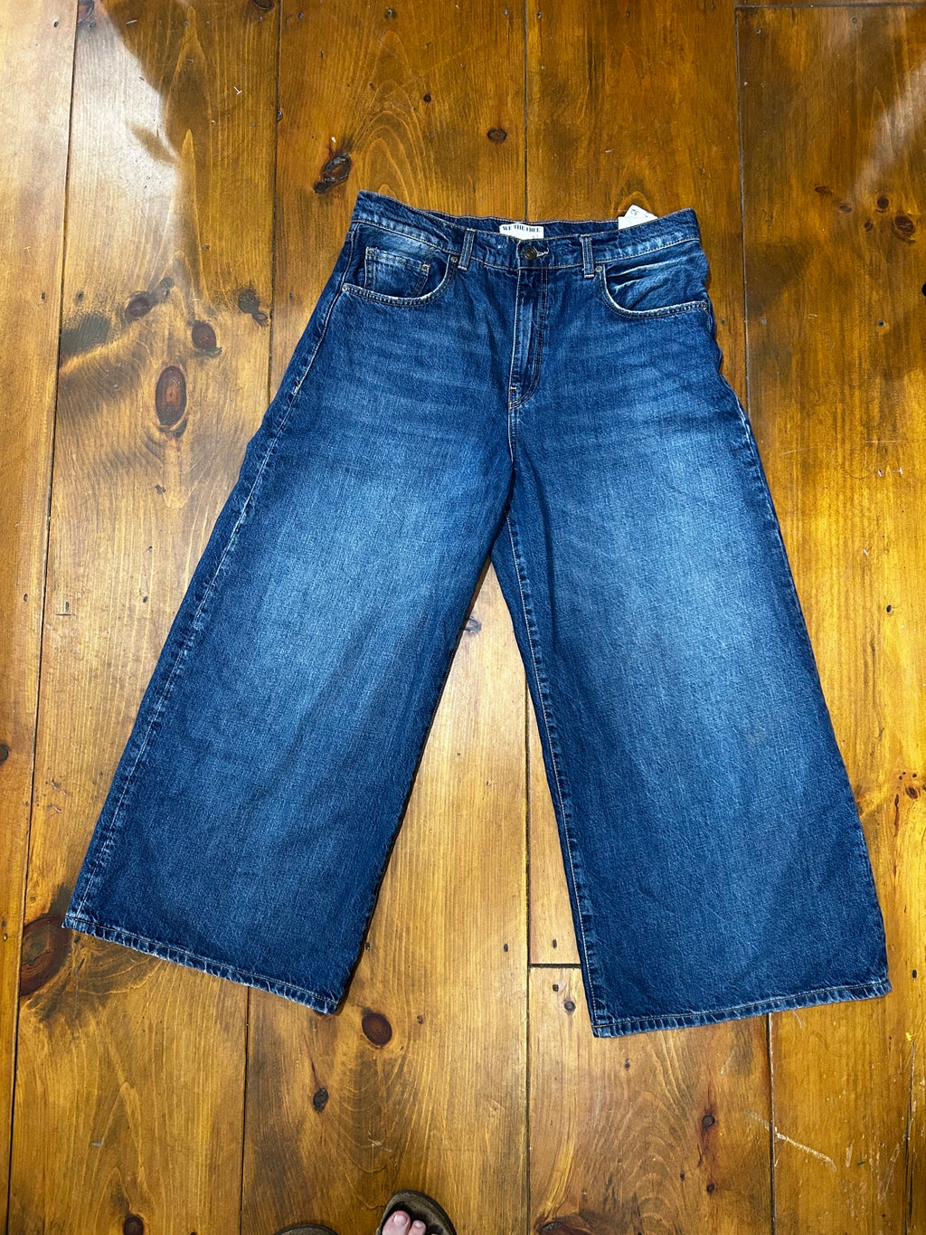 Denim Free People NWOT Mischa Highrise Barrel , 32