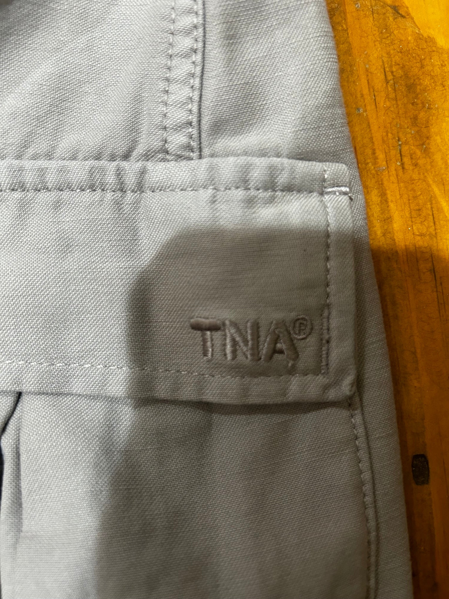 Gray Aritzia 100% Cotton Cargo Mini Skirt, 2