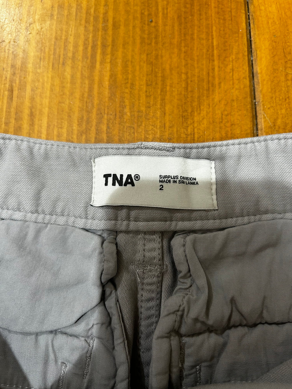 Gray Aritzia 100% Cotton Cargo Mini Skirt, 2