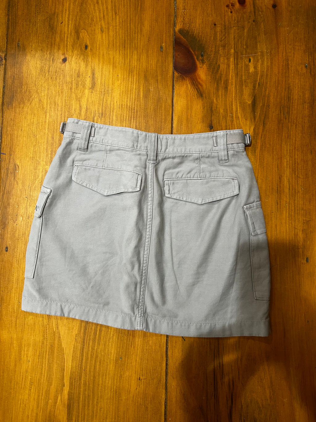 Gray Aritzia 100% Cotton Cargo Mini Skirt, 2
