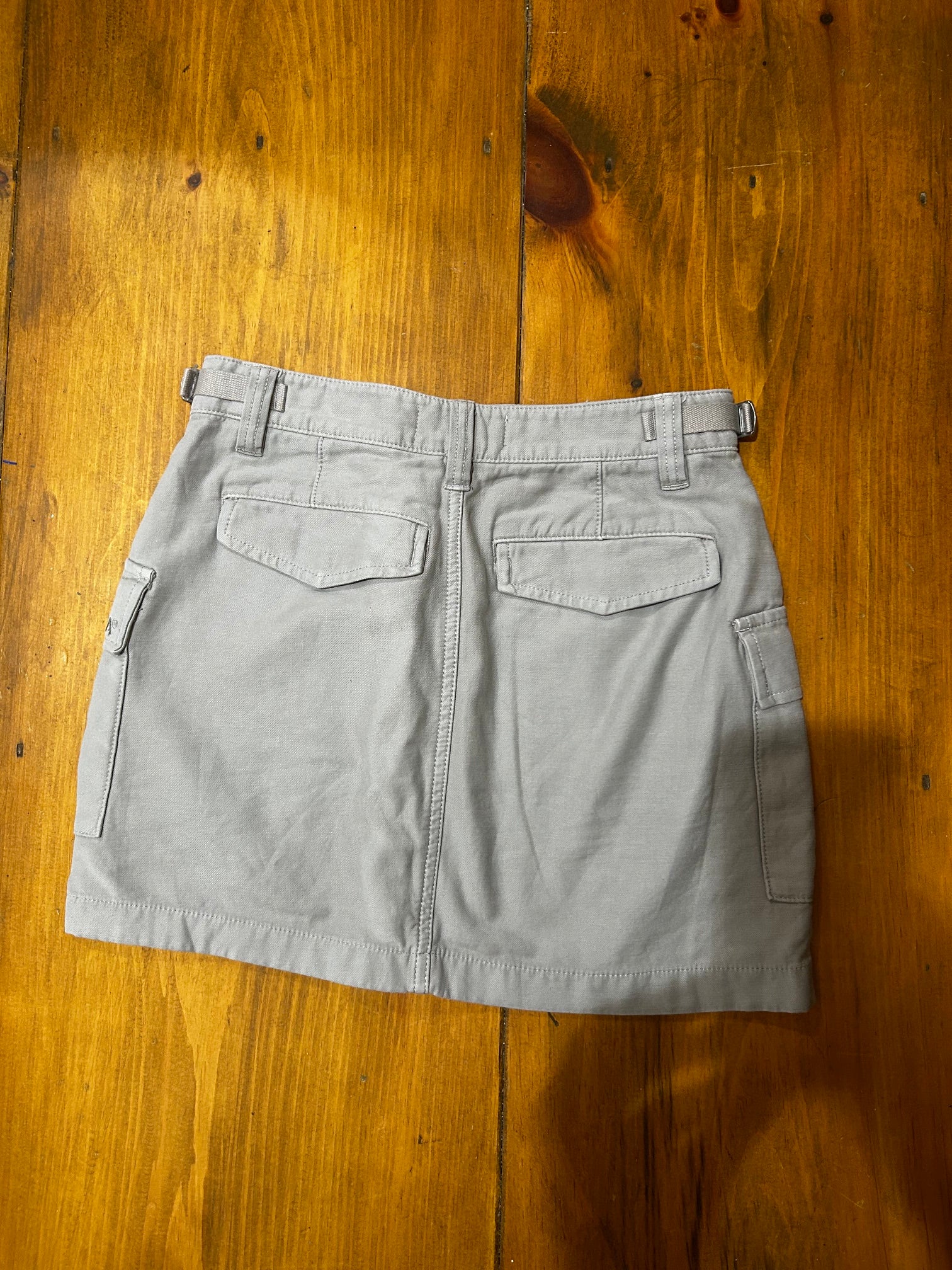Gray Aritzia 100% Cotton Cargo Mini Skirt, 2