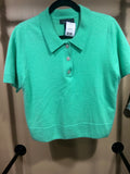 Green Tahari 100% Cashmere Sweater, L