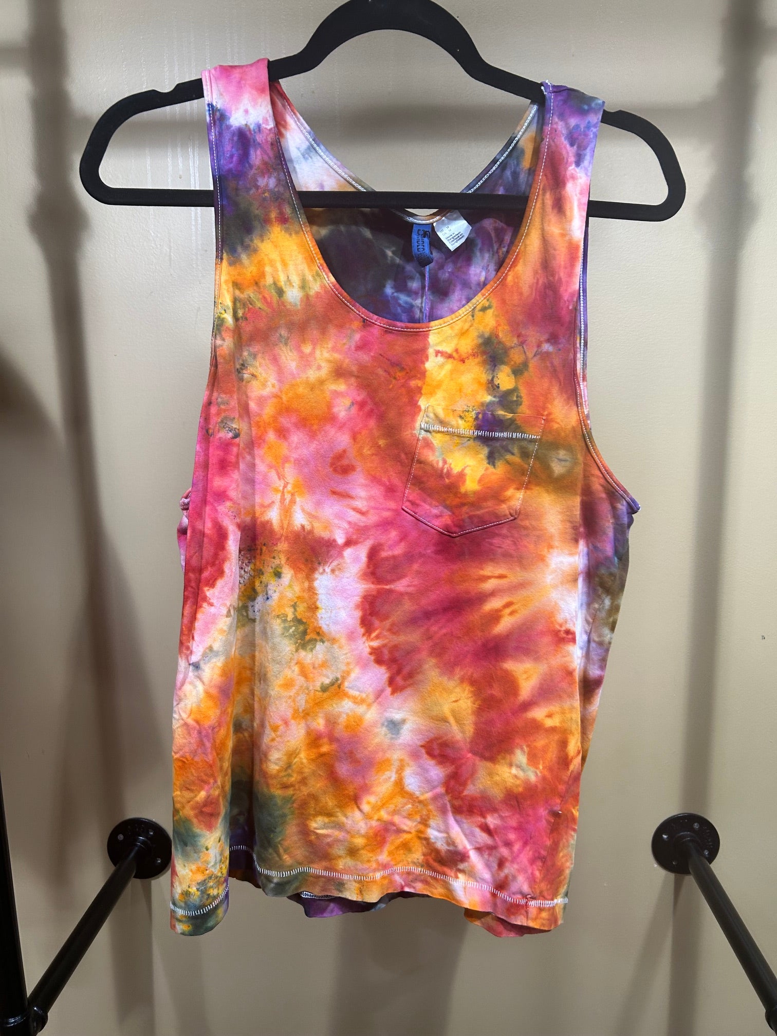 Hand-Dyed Neptune Chowder NWT Pride Tank , M