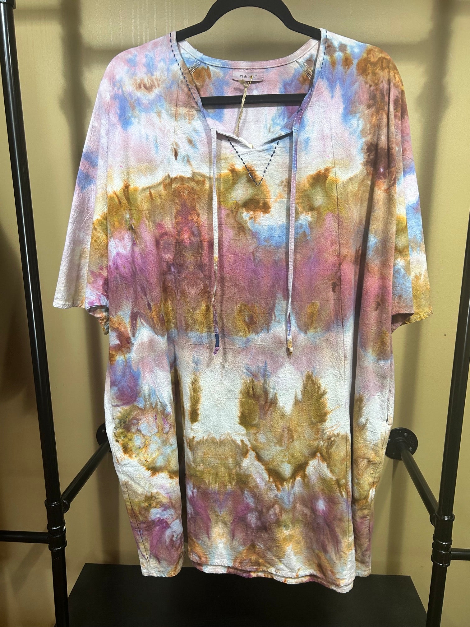 Hand-Dyed Neptune Chowder NWT Phoenicia Dress, M