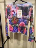 Hand-Dyed Neptune Chowder NWT Pride Waffle Top, S