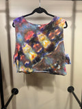 Hand-Dyed Neptune Chowder NWT Fire Horse Tank, L
