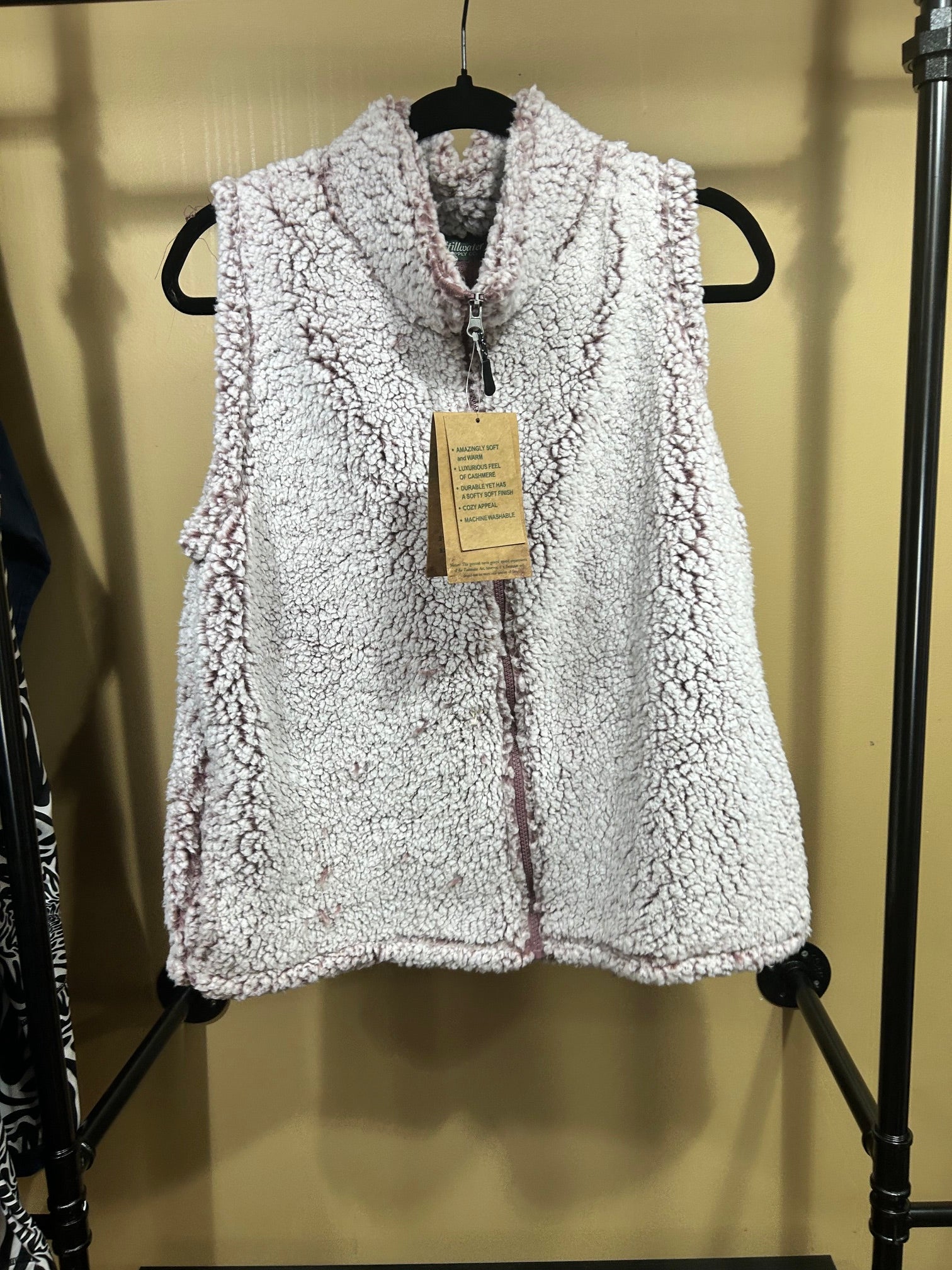 Pink Stillwater Supply Co NWT Super Soft Vest, L