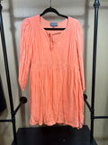 Orange Michael Stars 100% Cotton Dress, S