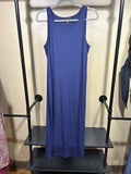Navy Blue Eileen Fisher Viscose Blend Tank Dress, PM