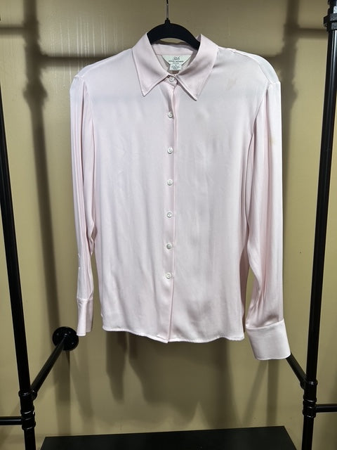 Pink Brooks Brothers Silk Blouse, 6