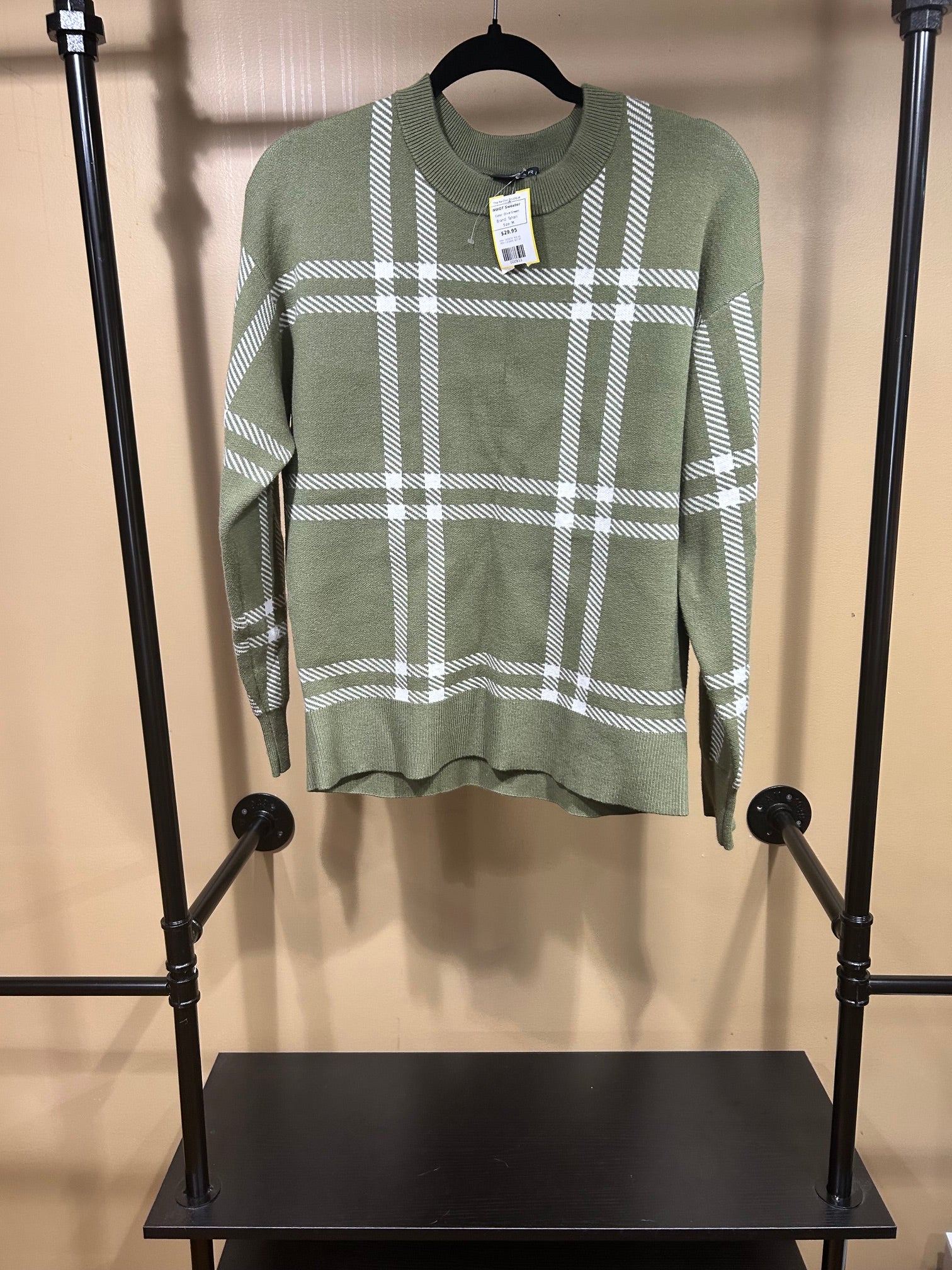 Olive Green Tahari NWOT Sweater, M