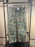 Camo Paint Splatter Free People $168 Low-Slung Barrel Jeans, 29