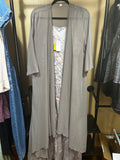 Gray Made With Love NWT 2-Piece Midi Dress Set, XL