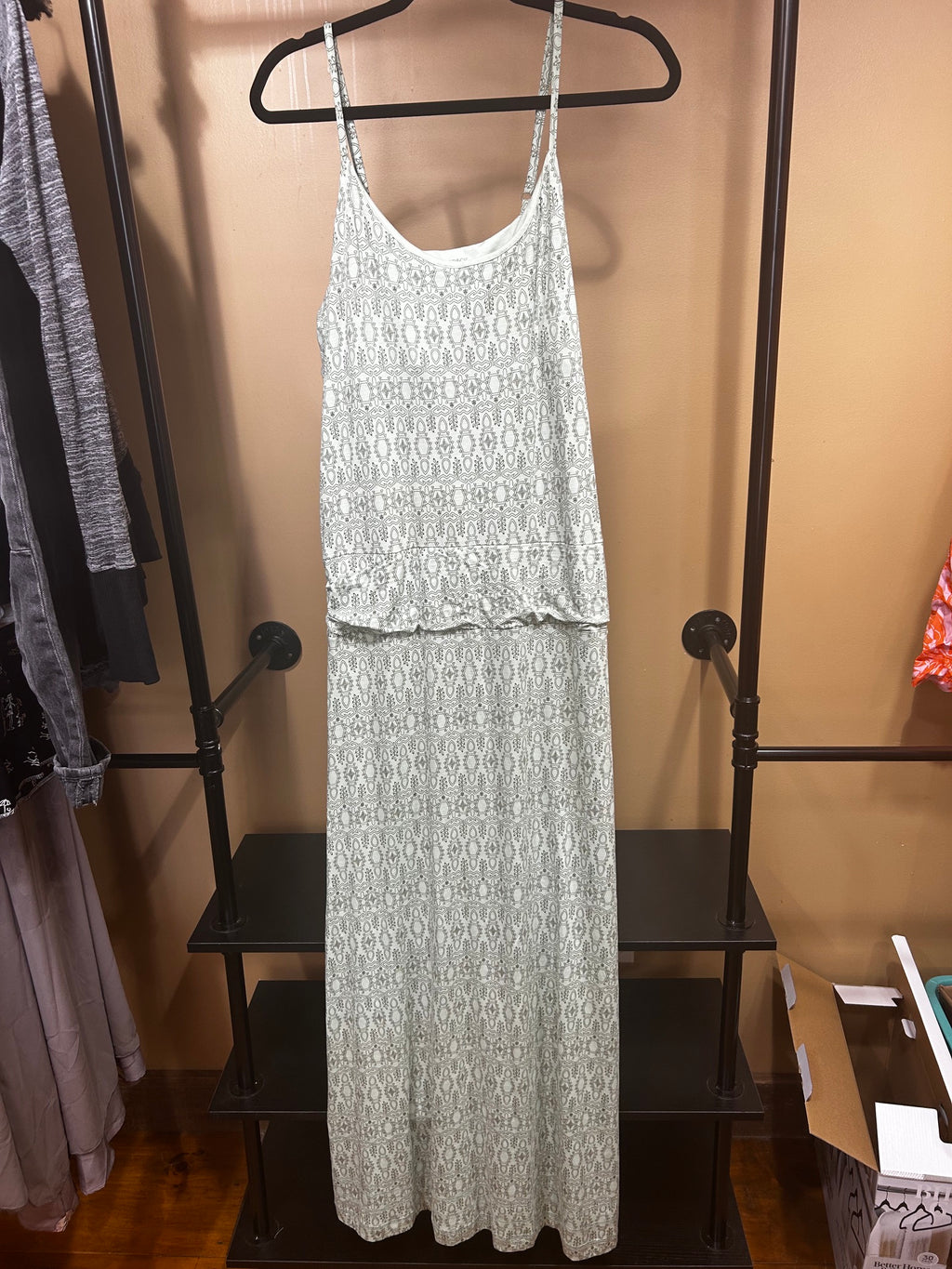 Pistachio Tapestry Toad & Co NWT Long Island Dress, XL