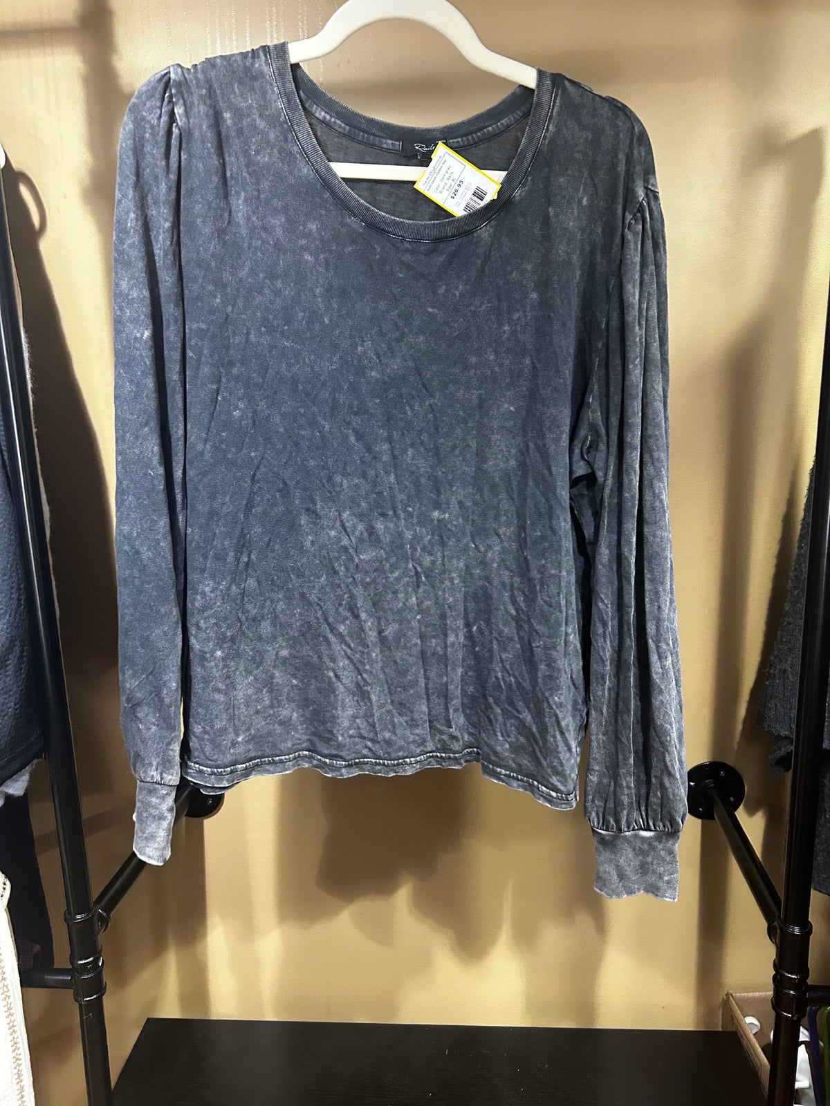Dark gray Rails Soft 100% Cotton Top, XL