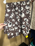 Abstract Bean Print Diane Von Furstenberg $225 Cashmere Scarf, OS